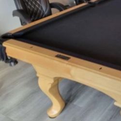 Pool Table  Golden West 8 Ft Billiard Tables 