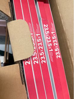 23.5x23.5x1 AC filters new box of 5