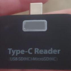 TYPE C MICRO SD READER