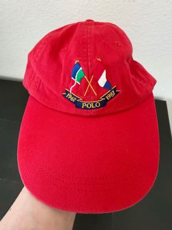 Polo Ralph Lauren PWing 6 Panel Cap Iconic Long Bill 90s Design 20th Anniversary