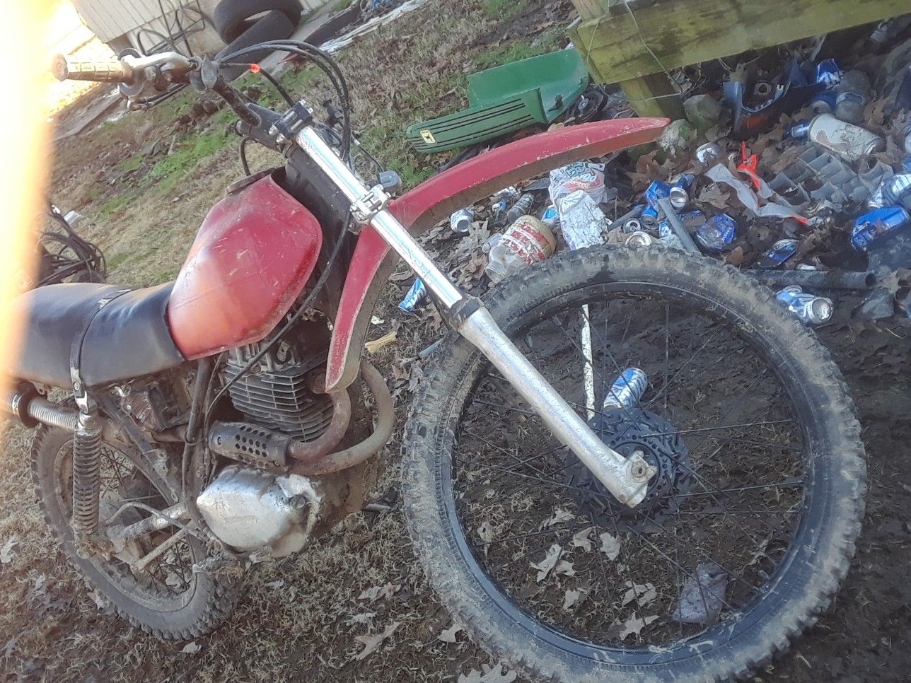 Photo 1982 honda xl500 dirt bike
