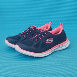 Skechers Memory Foam Macro-Lite Athletic Running Shoes 
Women's Size 6.5