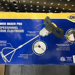 QEP Power Mixer Pro W/Paddle