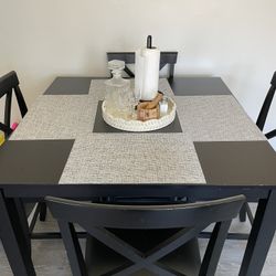 Black Kitchen Table