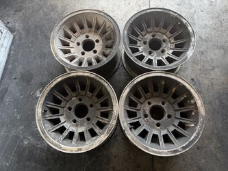 Berlinetta Camaro 14x7 aluminum turbine rims. Fits chevy and GM cars.