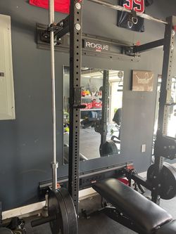 Rogue Monster lite squat rack
