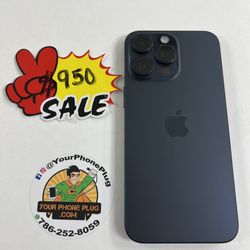 IPHONE   15 PRO MAX  UNLOCKED  256GB