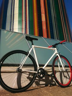 Fixie single speed bike
