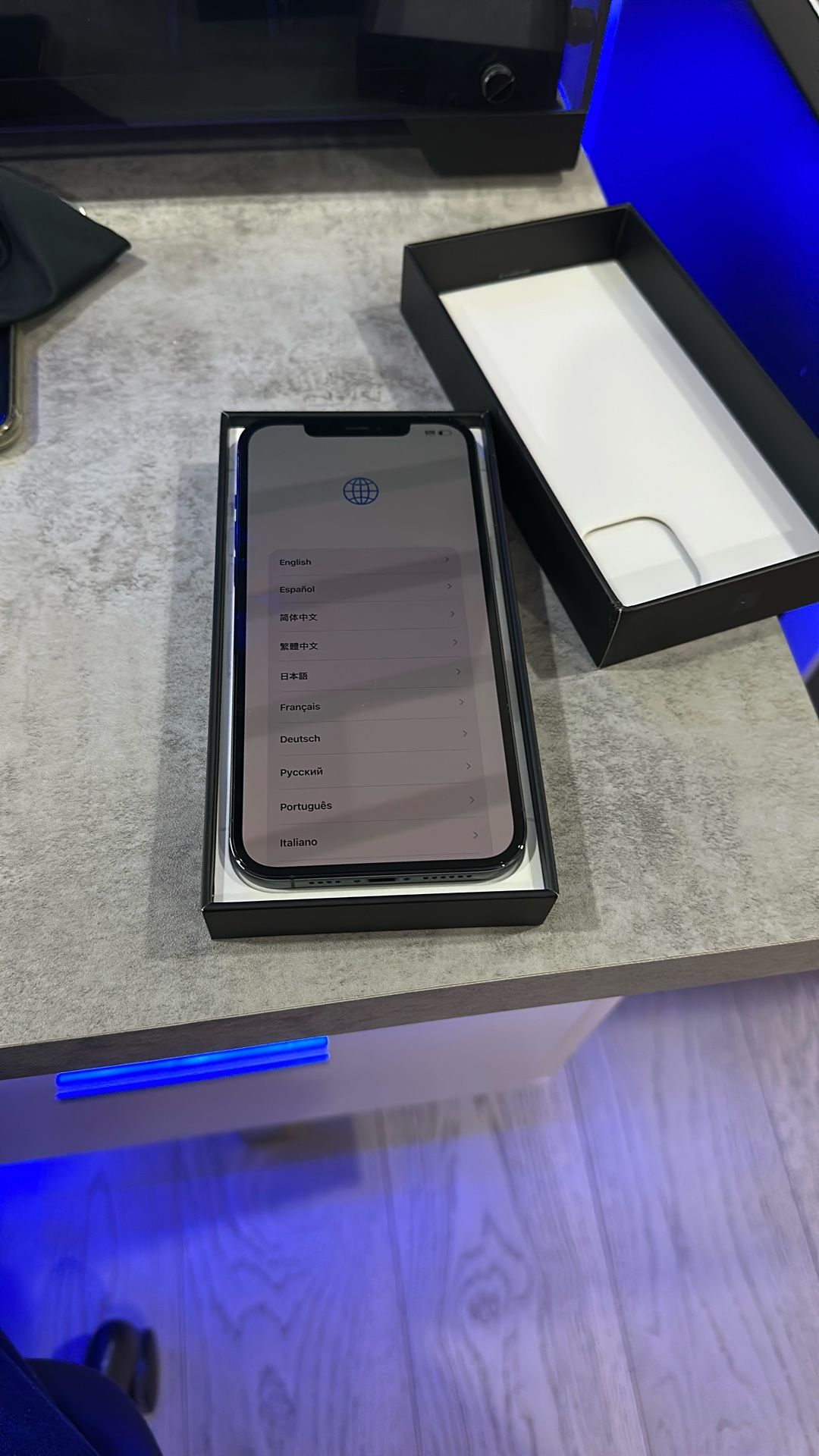 Iphone 12 PROMAX 256GB BLUE NEW