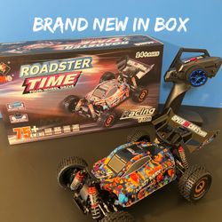 WLtoys 184016 75km/h (CRAZY FAST) 2.4G 4WD Racing Car Brushless Car Electric High Speed Off-road Remote Control Drift Car (BRAND NEW IN BOX)