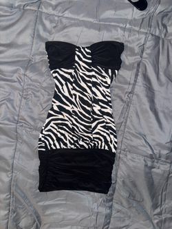 Fancy party strapless dress