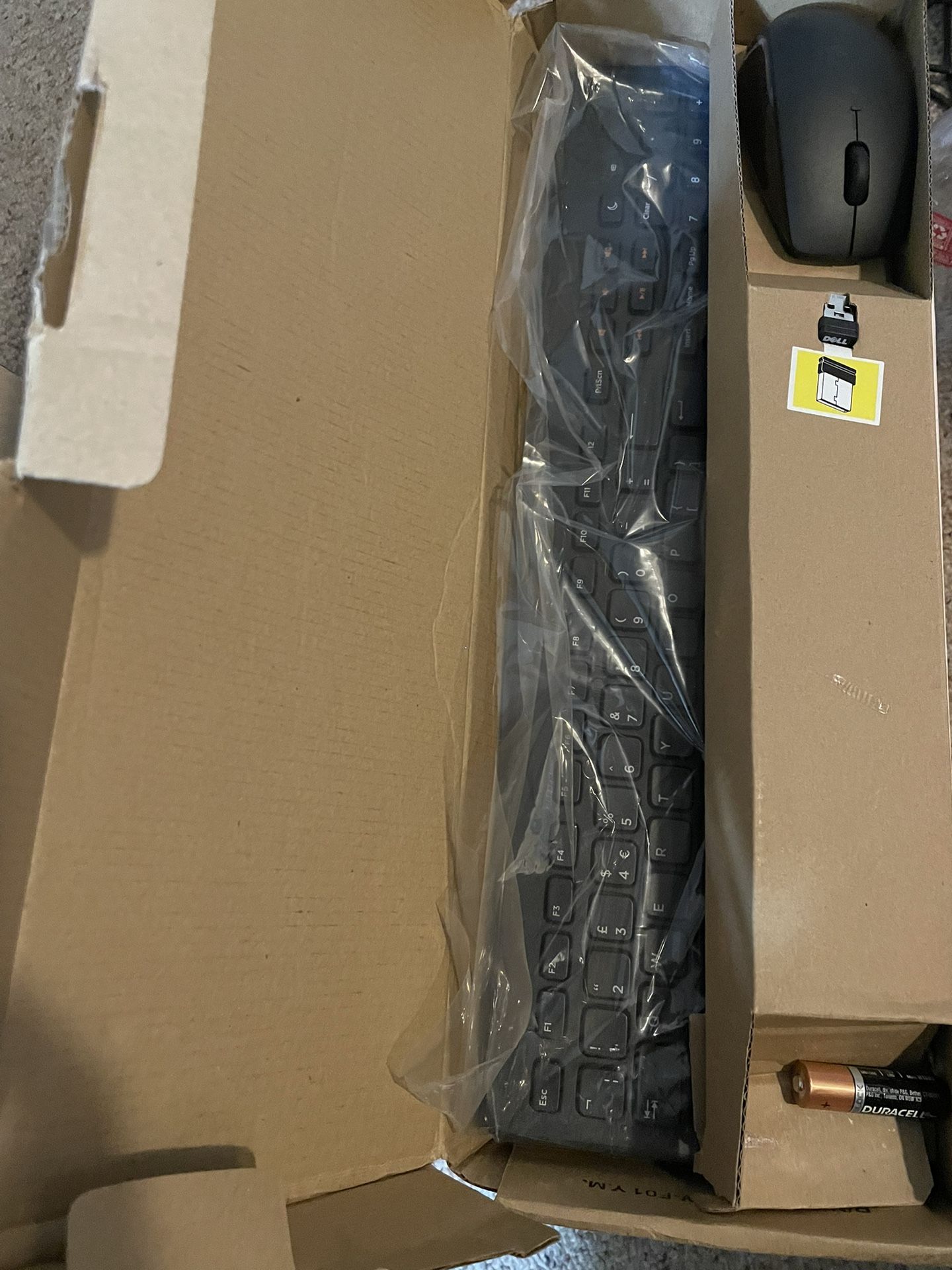 Dell - KM632 Wireless Keyboard and Mouse Combo - Includes Receiver/USB