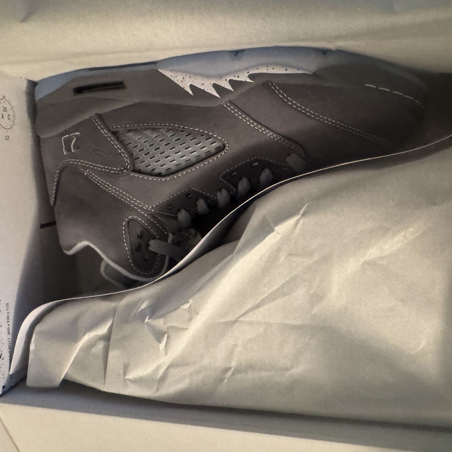 Wolf Grey Jordan 5 8/8.5/9/9.5/11.5/12/13
