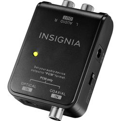 Insignia Optical/Coaxial Digital-to-Analog Converter