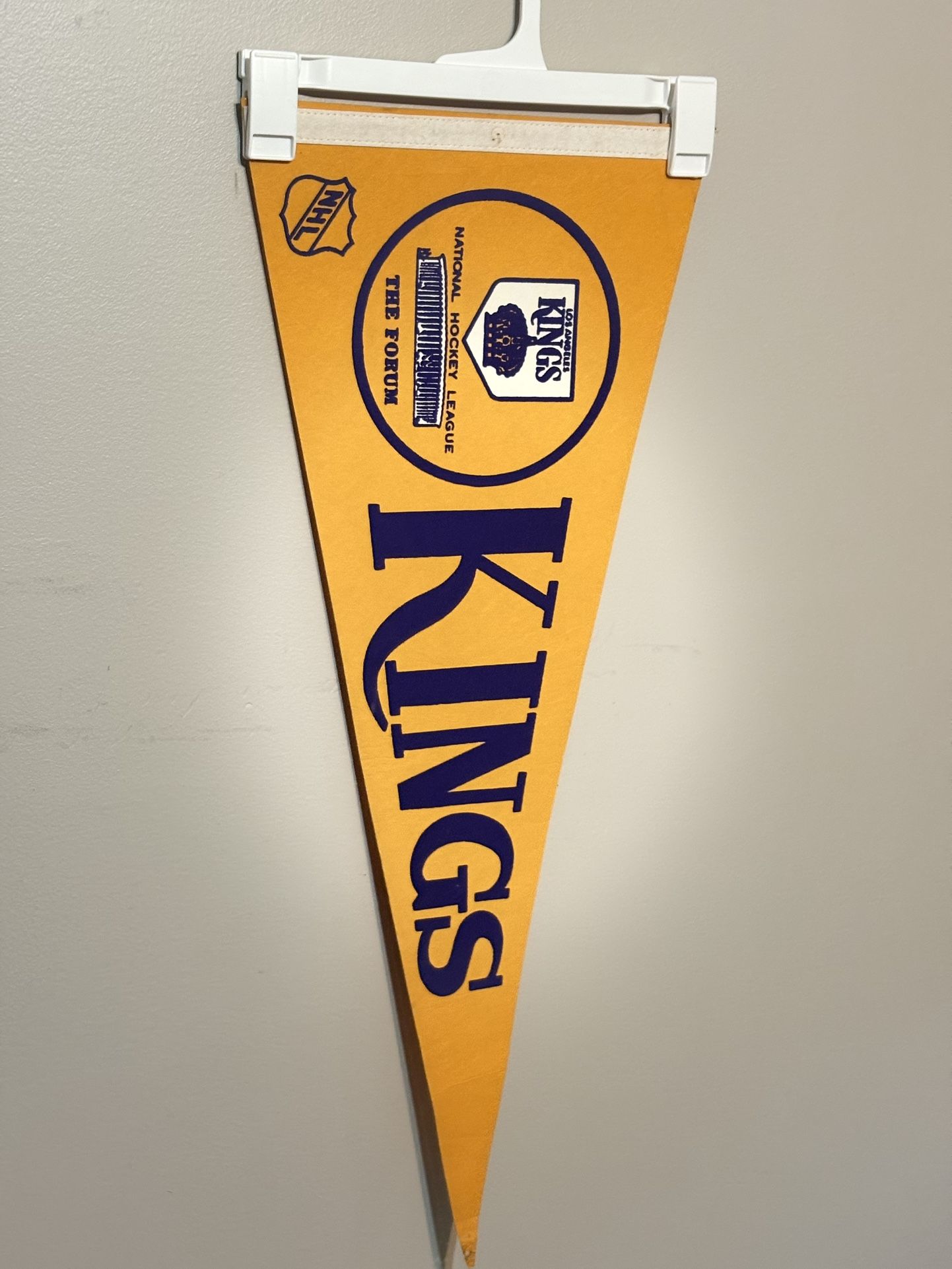 1970s Vintage Los Angeles Kings HHL Full Size Pennant