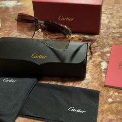 C brown lens buff sunglasses