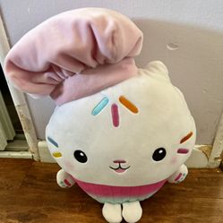 Toys-Exclusive Dreamworks Gabby’s Dollhouse 14 inch Cakey Cat Huggable Plush