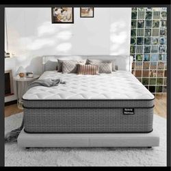 King Hybrid Memory Foam 