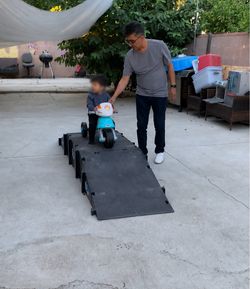 Land wave Skate Ramp bike ramp 3 piece