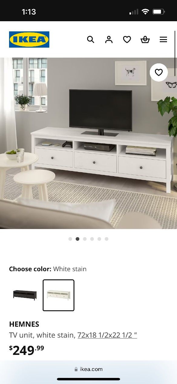 Ikea TV unit