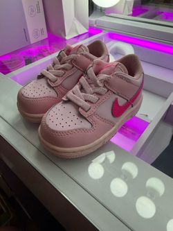 toddler pink nike dunks