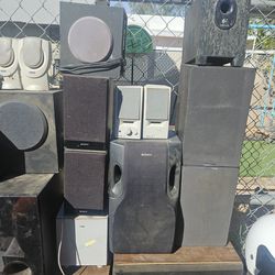 Stero speakers surround sound and more