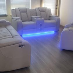 Sala Reclinable De Tres Piezas 