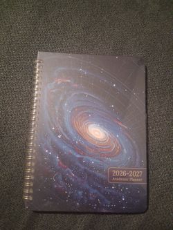 2026-2027 Academic Planner Spiral Notebook