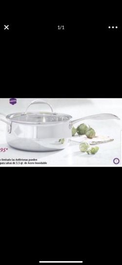 Olla para salsa de 3.5 qt tri ply