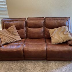 Leather Couch 