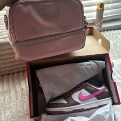 Lunch Box And Nike Shoes 
