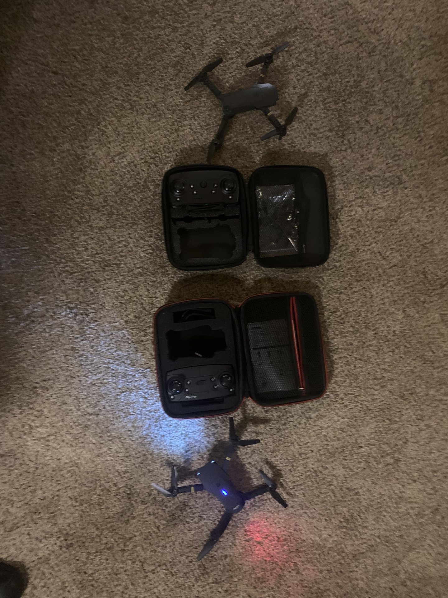 2 drones. HDTV cameras. all inclusive