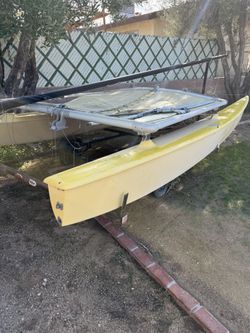 1970 Coast Cat/ Sail Boat With Sails
