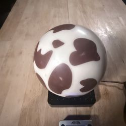 Brunswick Viz A Ball Cow Pattern Bowling Ball