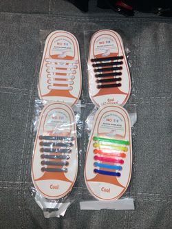 No-Tie Silicone Shoelaces