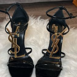 YSL Cassandra Heels 