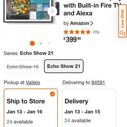 Echo Show 21 HD 21 Inch  Smart Display
