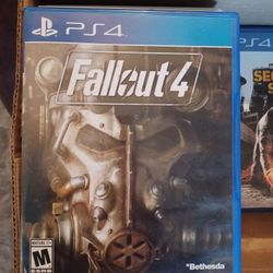 4 Ps4 Games In Decent  Condition $20 For All 4