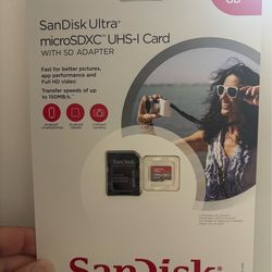 256 G micro chip with adapter