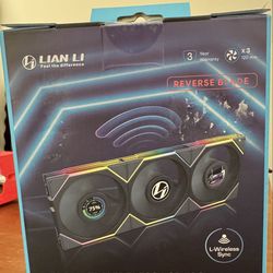 Lian Li UNI Fan TL  WIRELESS LCD 120mm