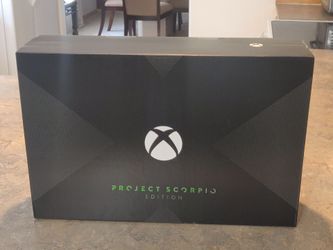 X BOX ONE X Project Scorpio Edition New In Box