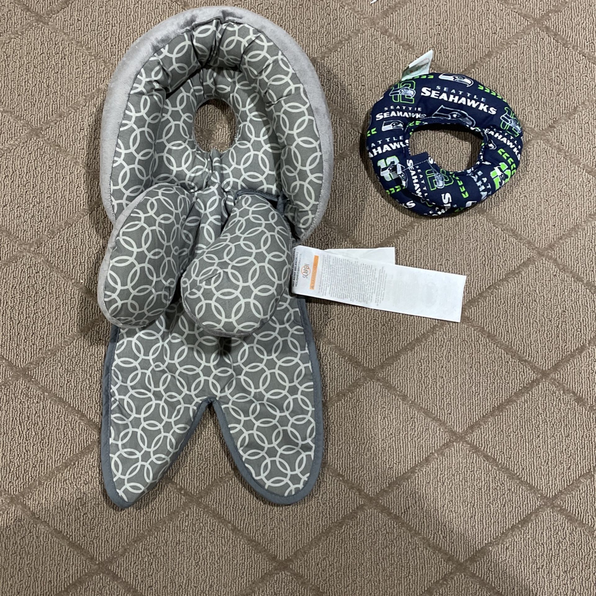 Baby Car Seat Cushion And Baby Pillow