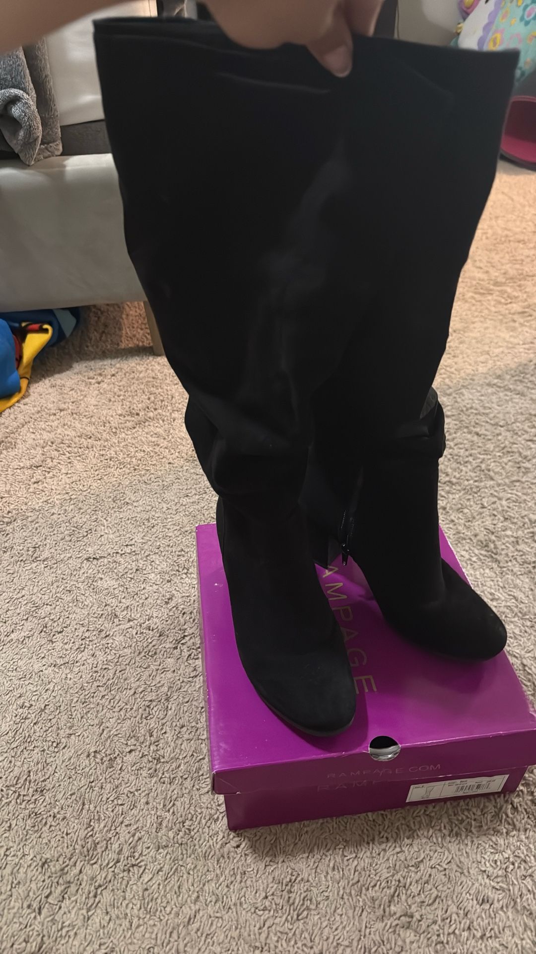 Rampage Suede Boots Size 8