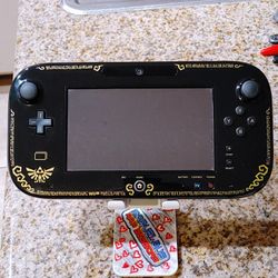 Nintendo Wii U Gamepad Zelda Wind Waker Limited Edition 