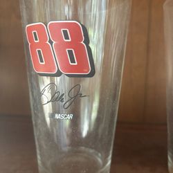 Dale Earnhardt Jr Collectible Glasses