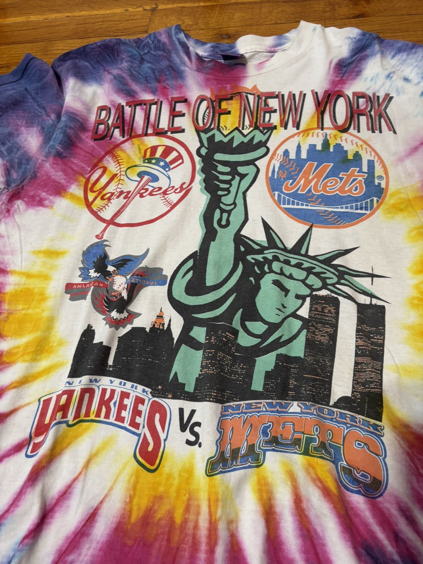 Vintage Subway Series Shirt Mets Yankees
