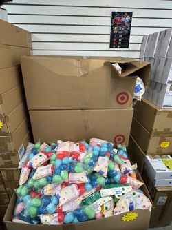 Plastic Easter Eggs Bulk Lot