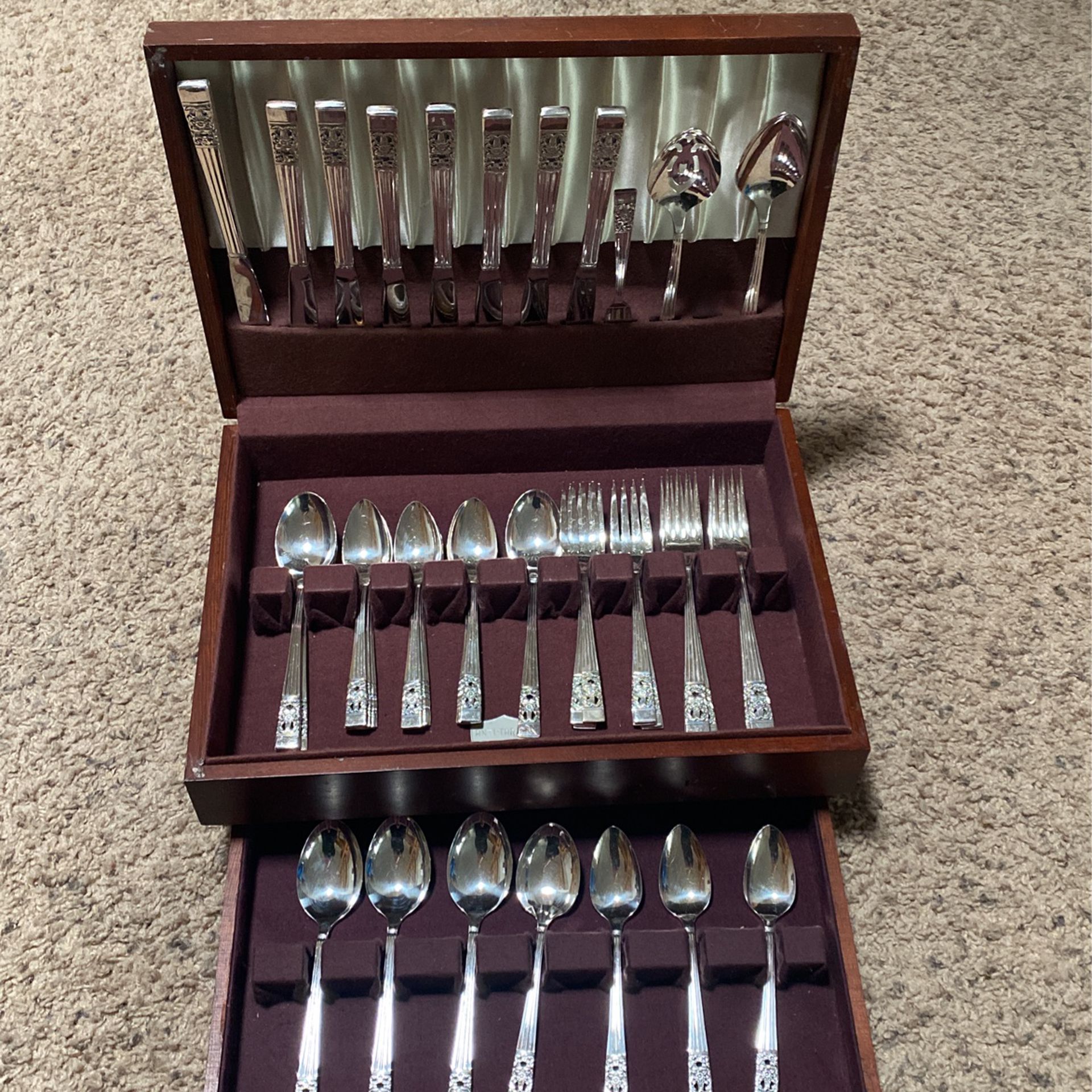 Silver Plated Flatware 