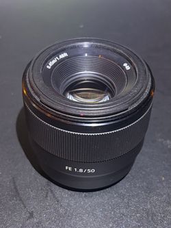 Sony FE 50mm f/1.8 E-mount, with 72mm ND filter