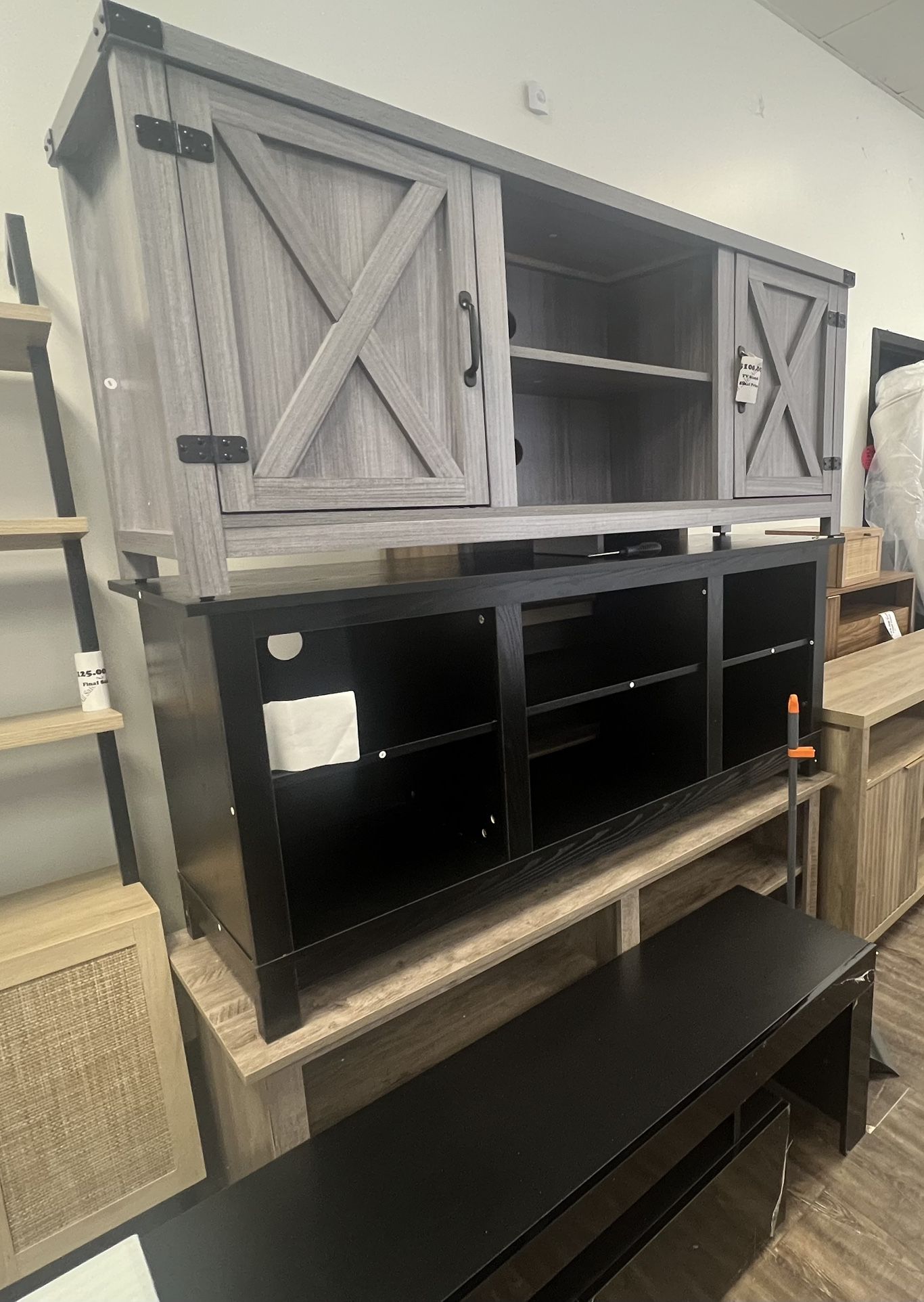 New Tv Stands. $65 $135 Depending On The Stand